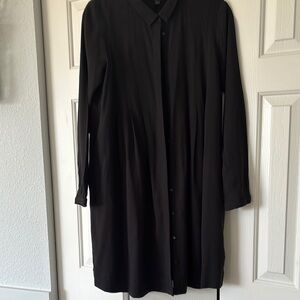 COS Black Long Sleeve Dress